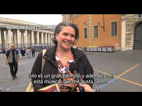 El Concierto de los Pobres celebrado en el Vaticano