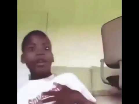 black kid gets scared meme