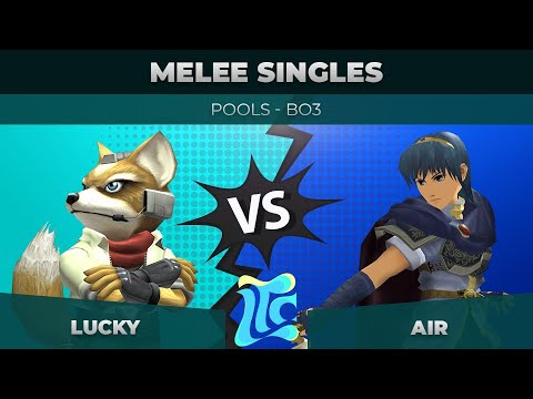 Lucky vs Air - Melee Singles: Pools - Low Tide City | Marth vs Fox