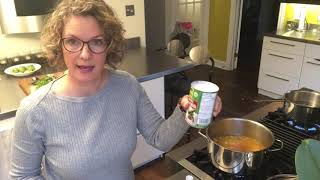 Curried Shrimp and Vegetable soup