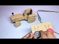 How To Make A Cardboard R C Tractor With Dc Motor