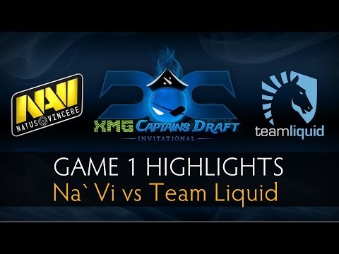 Dota 2 Na`Vi vs Team Liquid - Game 1 Highlights - The XMG Captains Draft Invitational