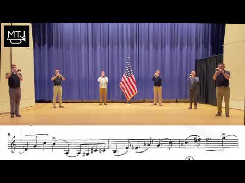 Hindemith Symphony for Band ft. US Army Band Trumpets