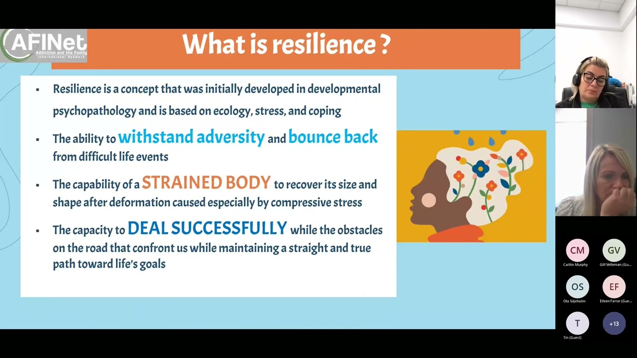 Family resilience in caring for drug addiction in Indonesia