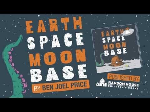 Earth Space Moon Base - The Animated Book Trailer