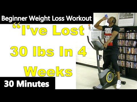 Stationary Bike Workout for Beginners to Lose Weight 👉 LEVEL 2, 30 Minutes Video