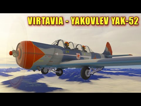 Virtavia - Yakovlev Yak-52 | A Legacy of Aerobatic Excellence | Model Details MSFS 4K