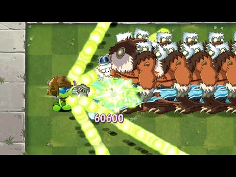30 Plant Max Level Vs Team Zombie Iceage Gargantuar - Who Will Win? - PvZ 2 Chinese