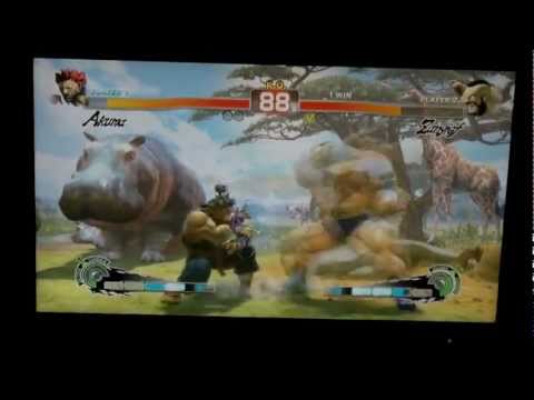 Toxy ( Akuma ) VS Snake Eyez ( Zangief ) Level | Up SSFIV Wed Night Fights On 05-25-11