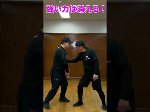 強い力は消える！　 #武術 #太極拳  #護身術   #50代 60代  #転倒防止  #体幹