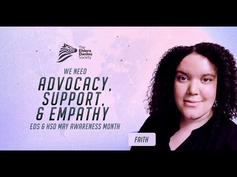 Vascular Ehlers-Danlos Syndrome (vEDS): Community Voices: Faith Smith "Living with the pain from vEDS."
