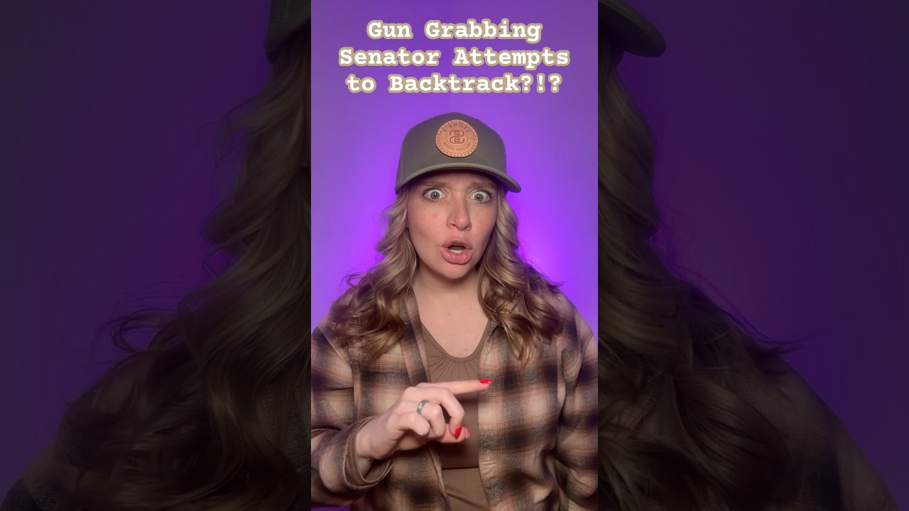 Senator Backtracks After Being Caught And Called Out #2ndamendment #shortsvideo #shortsfeed #shorts