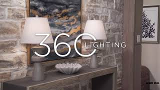 1_Watch A Video About the Clarice Modern Gray USB Table Lamps Set of 2
