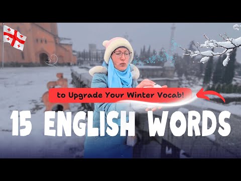 15 ENGLISH Expressions to Upgrade Your WINTER Vocab! #languagelearning #vocabulary #english #esl