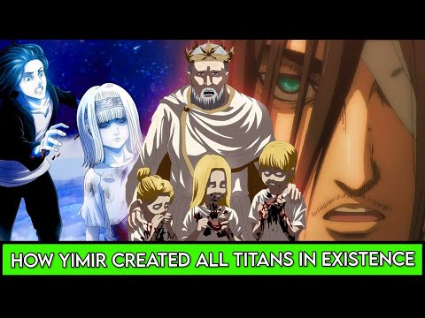 Eren WORST FEAR - The SADDEST Story in Attack on Titan - How Ymir Became The ORIGINAL Founding Titan