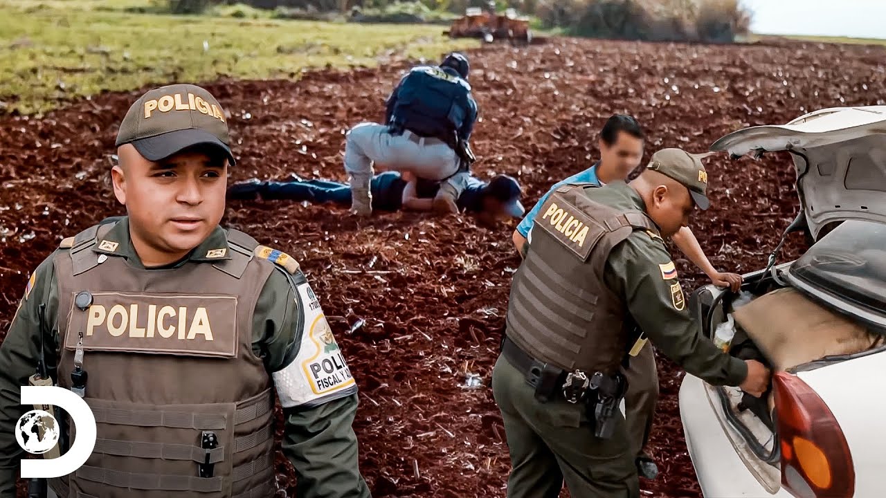 Suspeitos que tentaram fugir das autoridades | Operação Fronteira: América do Sul | Discovery Brasil