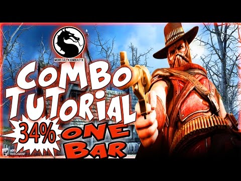 Mortal Kombat X ERRON BLACK Combos - MARKSMAN - Mortal Kombat X Combo Tutorial