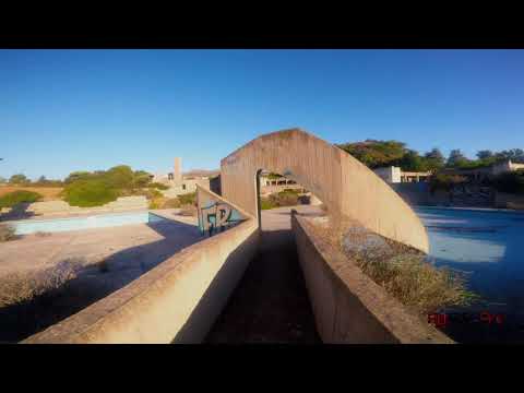 Abandoned swimming pool on #Rhodes Island, my first bando! #fpvfreestyle || FlyFreeFPV