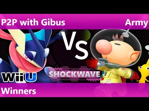 SW 149 - P2P with Gibus (Greninja) vs SM BTB | Army (Olimar) Winners - Smash 4