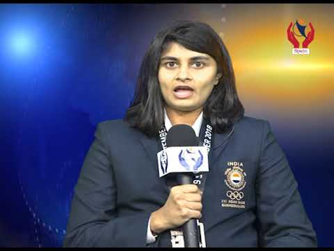 National Award Winner Triathlon Pooja Chaurushi wishes and congratulates Divyang News Channel