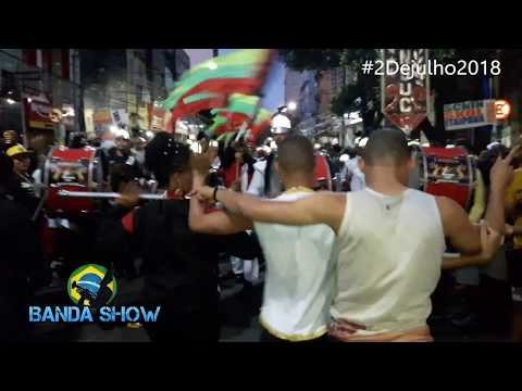 DESFILE 2 DE JULHO 2018 FANFARRAS NA AVENIDA   ‹ Banda Show ›