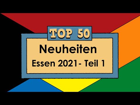 Essen Spiel 2021 - Top 50 Neuheiten - Teil 1