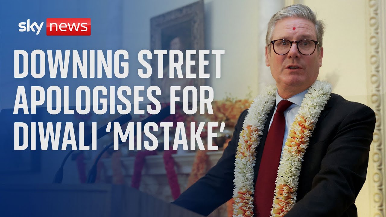 Downing Street apologises to Hindu community for 'mistake' during Diwali reception