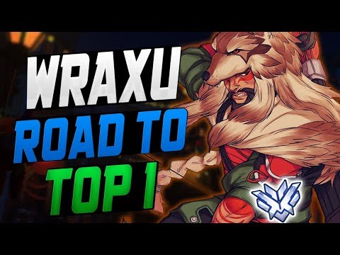 WRAXU INSANE HANZO! 55 ELIMS! [ OVERWATCH SEASON 10 TOP 500 ]