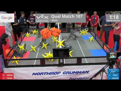 2017 VRC Math Q107 - 14852A 7925A vs 9364 29601R - 10 to 39