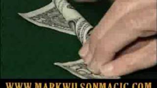 Mark Wilson Money Trick - Free Magic Lesson - Roll the Bills