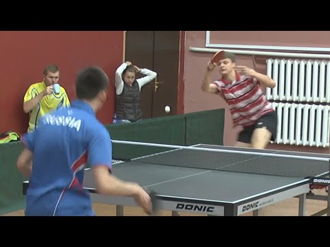 Александр ЖЕЛУБЕНКОВ vs Павел ПУЛЬНЫЙ, 1/2 ФИНАЛА, Турнир Master Open, Настольный теннис