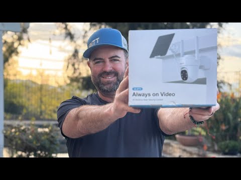 How to install a Solar Security Camera -VIZIUUY Review-