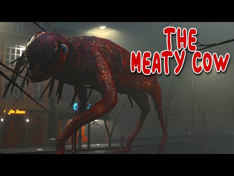 Big Charlie / SCP-4158 - 1st Encounter with Meaty Cow 🐮🐮🐮