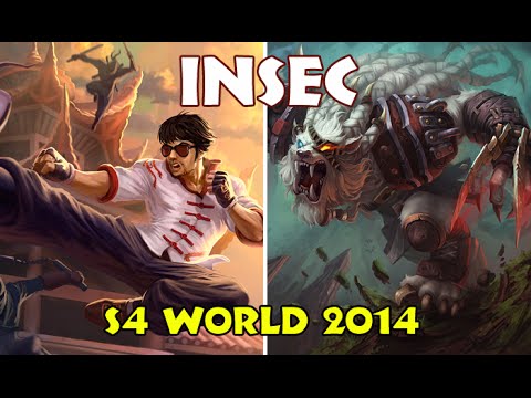 SHR Insec (Lee Sin, Rengar) Highlights | LoL S4 World Championship 2014