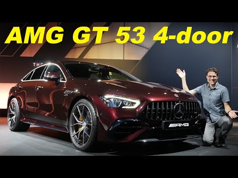 Mercedes-AMG GT 53 4-door Coupé Facelift REVIEW Exterior Interior 2022