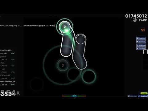 Osu!: F-777 - Airborne Robots (Hard) [S] - 99.51%