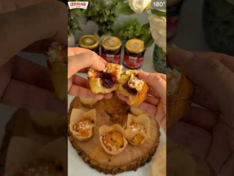 وصفة المادلين بحبتين بيض و بالماء "الساخن" مع طريقة صنع كيسات بورق الطّهي 🥰