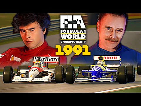 PLAYING AN INSANE F1 1991 SEASON MOD FOR THE MODERN F1 GAME! SENNA V MANSELL!