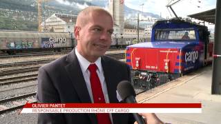 preview picture of video 'Sion: une locomotive économique pour CFF Cargo'