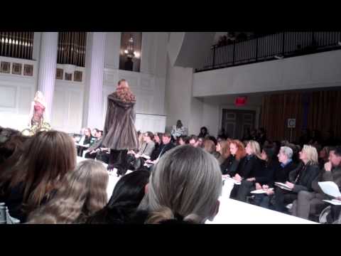 Oscar De La Renta Fall Winter 2011 Show. Mercedes-Benz Fashion Week