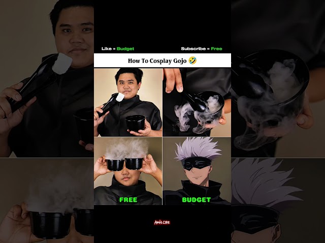 Vídeo relacionado con MeYuxg Disfraz de Gojo Satoru, Uniforme Escolar Chaqueta con gafas, Disfraz de Carnaval Adulto Anime Uniforme Trajes para Carnaval Halloween, Negro XL