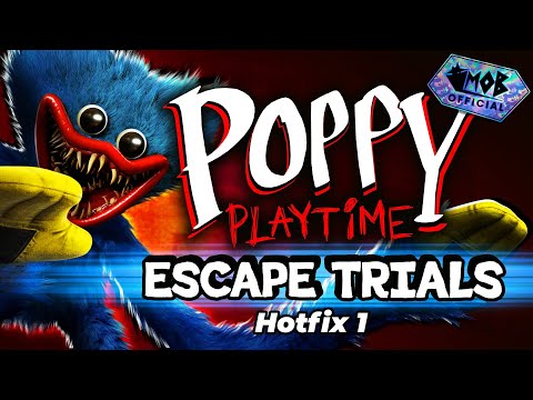 POPPY PLAYTIME ESCAPE TRIALS MAP FORTNITE - ESCAPE HUGGY MAZE, COMPLETE ALL TASKS