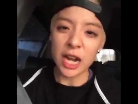 [INSTAVID] Jonghyun instagram update - with Amber singing 'Déjà-Boo' 150215 -