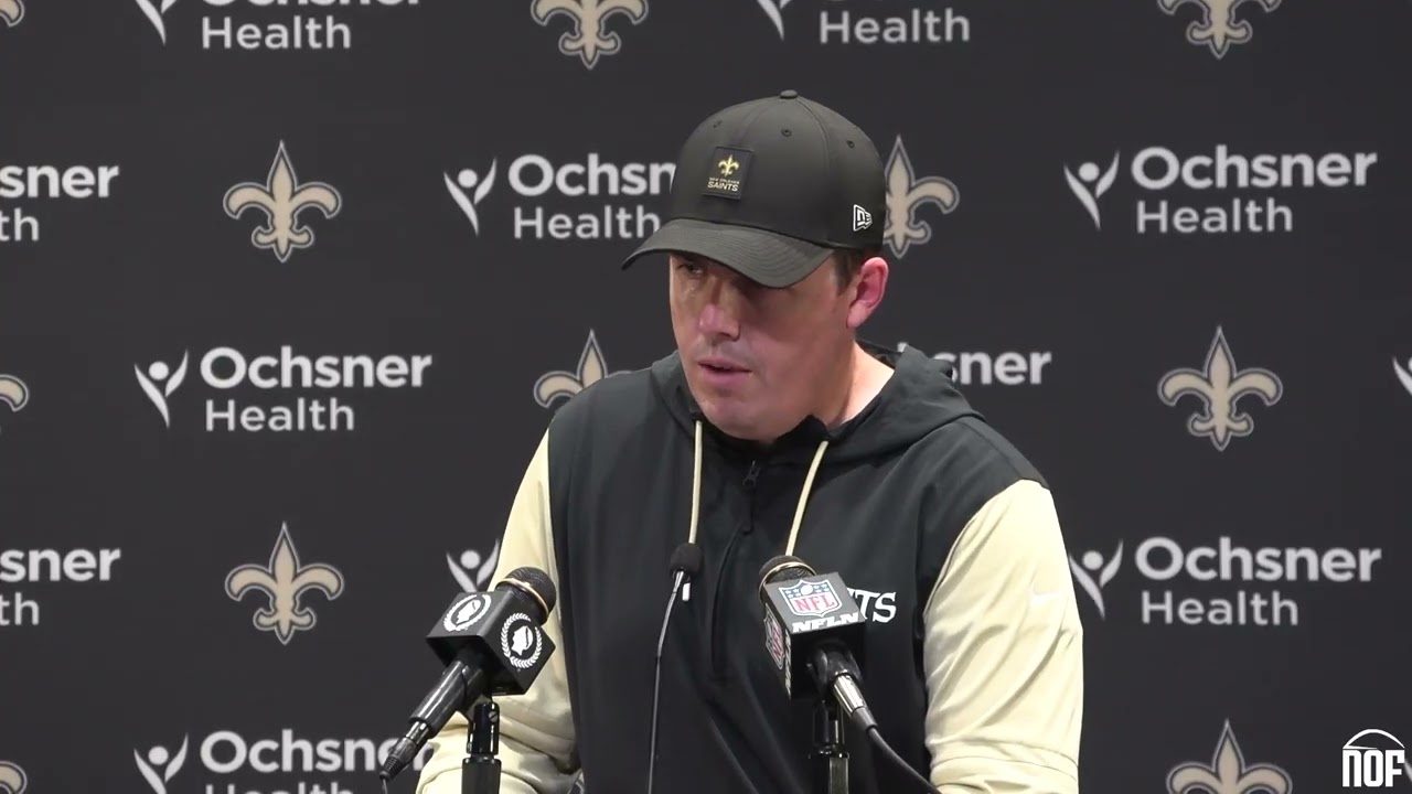 Saints HC Kellen Moore on Blake Grupe, red zone struggles and Taysom Hill after loss to Falcons