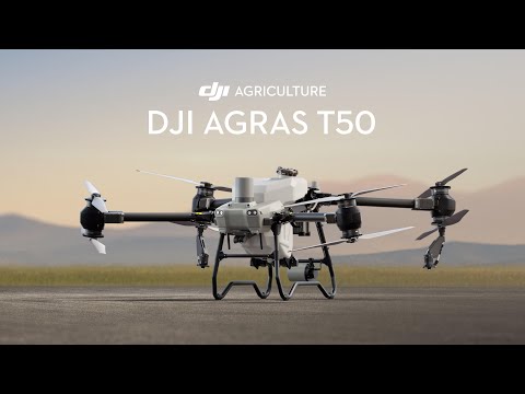 Watch the DJI Agras T50 in action