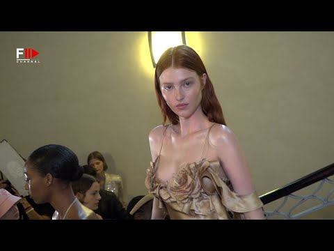ERMANNO SCERVINO MILAN SS 23 I Backstage & Interviews - Fashion Channel