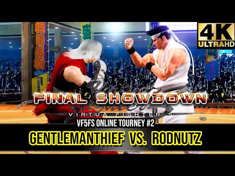 VF5FS Online Tourney #2 - GentlemanThief vs Rodnutz (Akira) [4K/60fps] - WINNERS FINALS