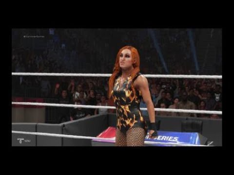 WWE 2K19 Suvivor Series: Ronda Rousey vs Becky Lynch