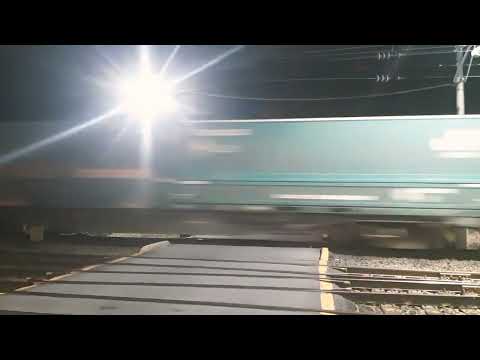 東北本線の貨物列車　高速貨物A　3063レ　越谷ター札幌タ