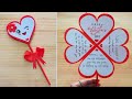 DIY Valentine S Day Greeting Card How To Make Valentines Card Valentine S Day Making Easy ️